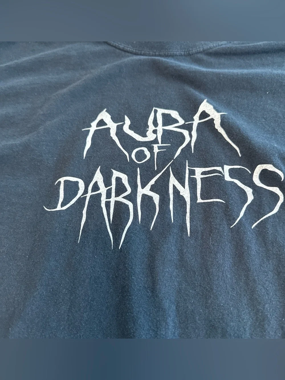 Aura of Darkness Black Graphic Tee